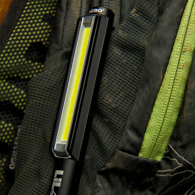 At Nebo Tools, we continually innovate so that we can offer the highest quality LED lighting products at the best price. The Lil Larry is equipped with new COB LED technology, outputting 250 lumens of intense light. Secondary light modes include Low and Emergency Red Flash mode. This intense red light is perfect for distress signalling or roadside emergencies.