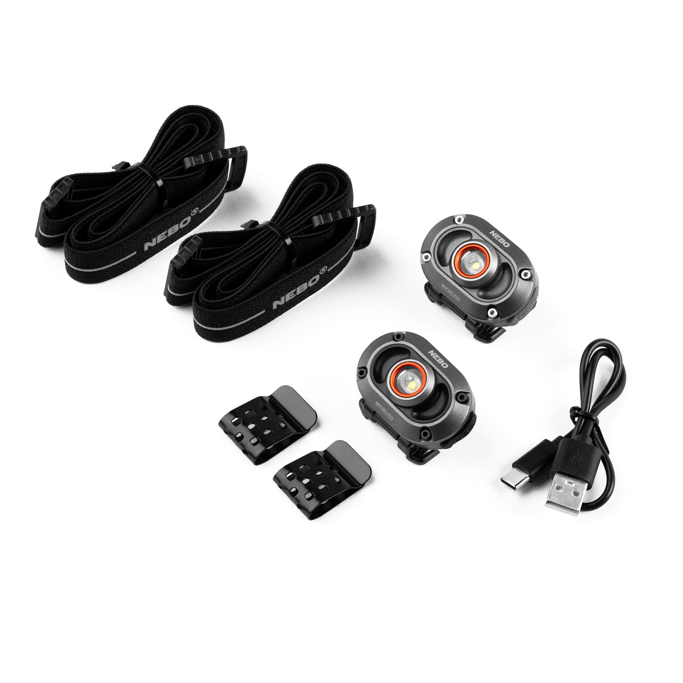 Mycro 250 Headlamp 2 Pack | Rechargeable