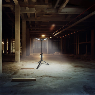 2 Head Tripod Light
